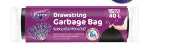 Drawstring Garbage Bags Lavender Scented