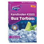 SELF-SEALING ICE CUBE BAGS