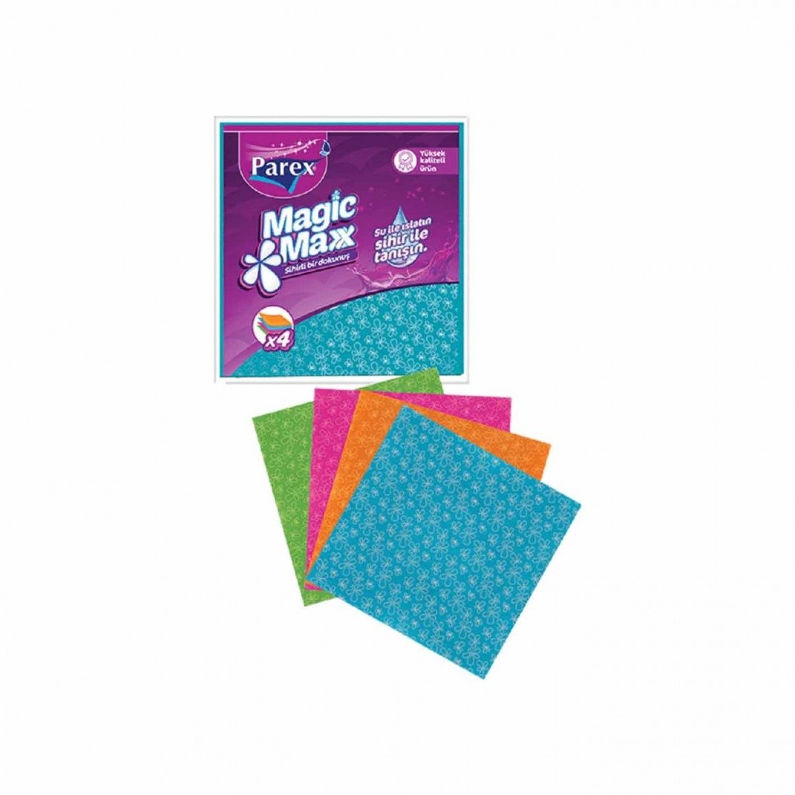 imgi_3_Parex PAREX PAREX MAGIC MAX 4 LÜ kod; 8680895105732-1160x1160 (1) Magic Maxx Cleaning Cloth 4 Pieces - Image 1
