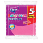 COLOURFUL CLEANING CLOTH 5 PCS