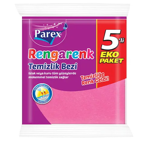 imgi_5_1807106-Rengarenk-Temizlik-Bezi-5li-ortak COLOURFUL CLEANING CLOTH 5 PCS - Image 1