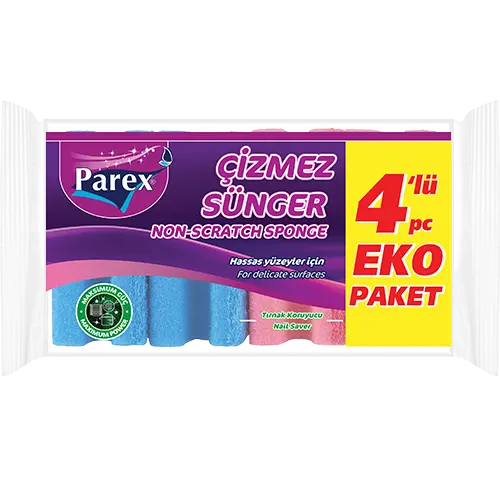 imgi_5_1909831-Cizmez-sunger-Oluklu-4lu NON-SCRATCH NAIL SAVER SPONGE 4 PCS - Image 1