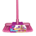 INCLINED FLOOR BROOM WITH HANDLE